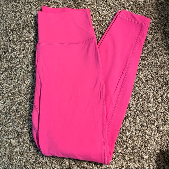 Lululemon Sonic Pink Aligns - Picture 1 of 4